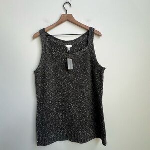 NEW Chico’s Fergie Sparkle Tank Top Sweater Size 3 (XL/ 16) Women’s Alpaca Wool